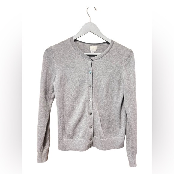 🟣A New Day Gray Button-Up Cardigan – Size XS - Picture 1 of 5